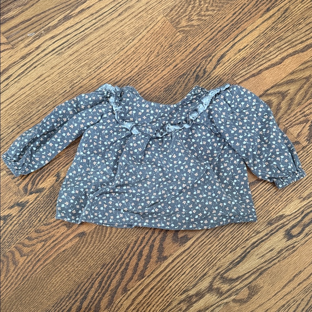 Rylee and cru floral blouse